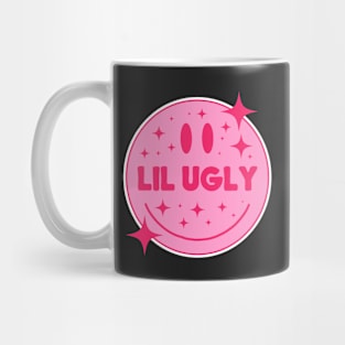 Seventies Inspired Ugly Star Smiley Stamp design Mug